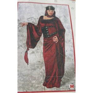 Evil Queen Costume Size Medium PURPLE Alexanders Costumes Velvet Party NEW